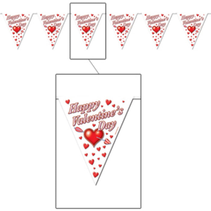 Valentines Day | Flag Banner |