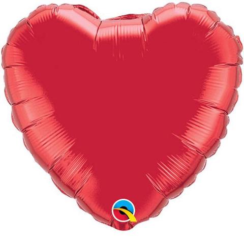 Red Heart Balloon Foil
