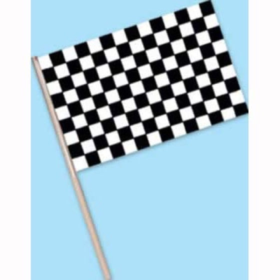 Racing Flags 12pcs 18cm