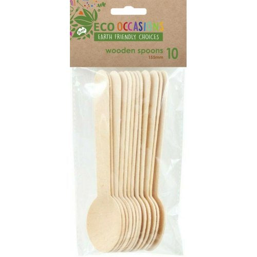Wooden Spoons pk10