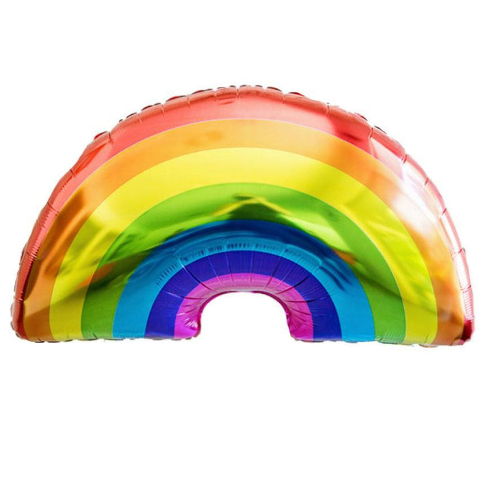 Rainbow Balloon Shape - Helium Filled or Flat
