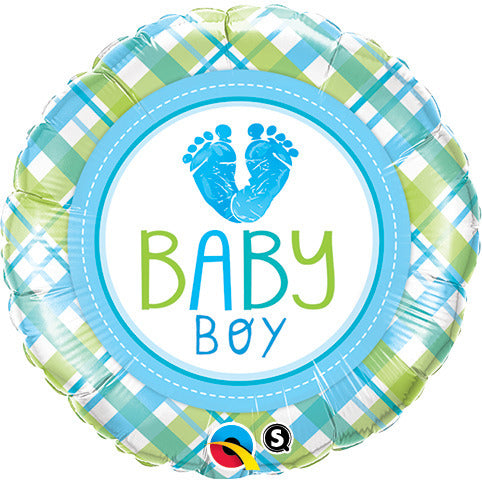 Baby Boy Balloon - Welcome Little Man