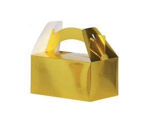 Lunch Boxes | Metallic Gold | 5pk