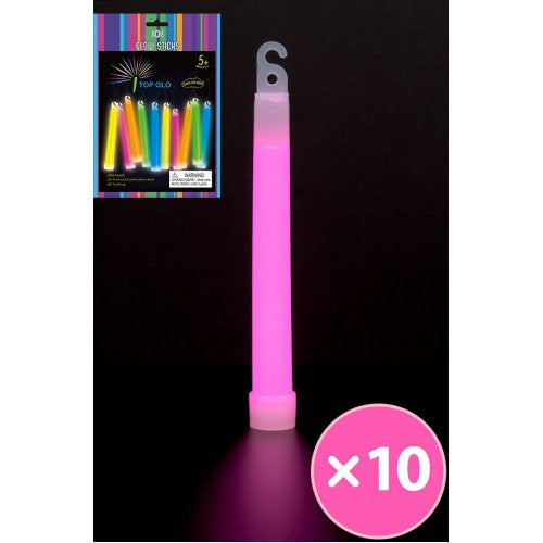 Glow Sticks Pink | 15cm 10pk