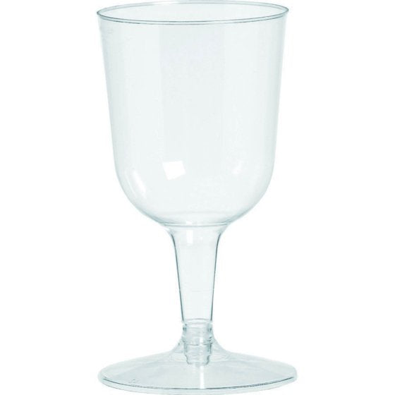 Wine Glasses Plastic Pk 32 - 162ml