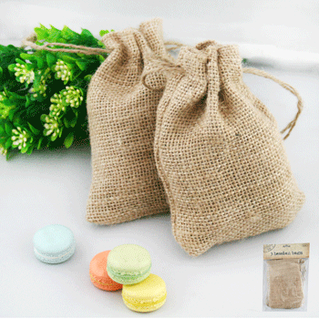 Hessian Bags Small Pack 3