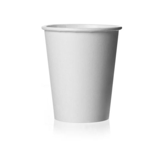 White Paper Cups 260ml pk10