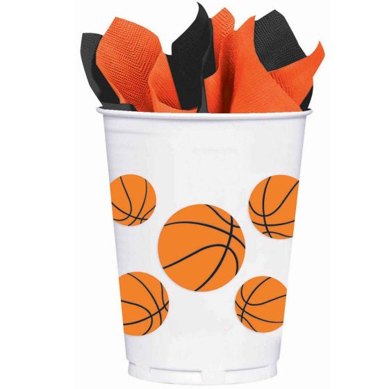 Basketball Plastic Cups