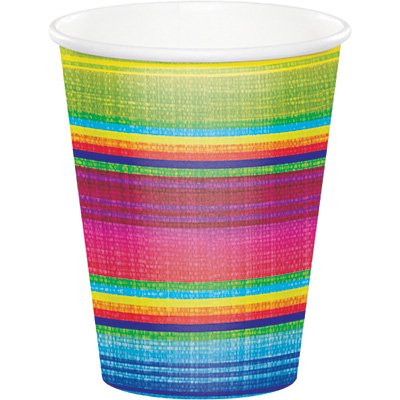 Fiesta Paper Cups Pk8
