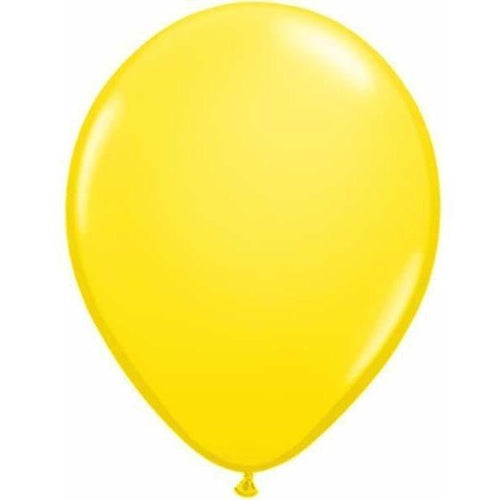 Yellow  | 5" Balloons | Pack | Flat