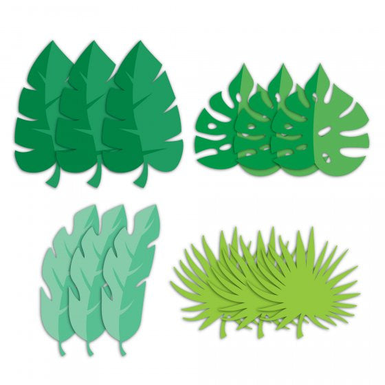Leaf Cardboard Cutouts  Pk8
