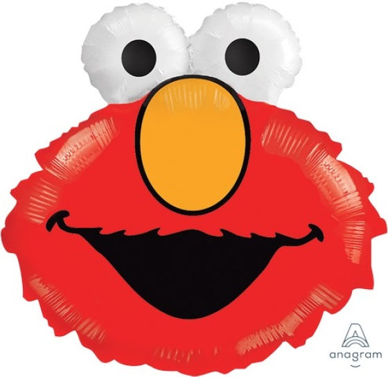 Elmo Large Shape Balloon - Helium Filled or Flat