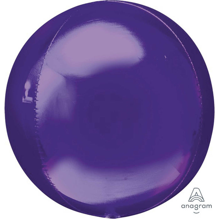 Purple Balloon - Foil - Orbz