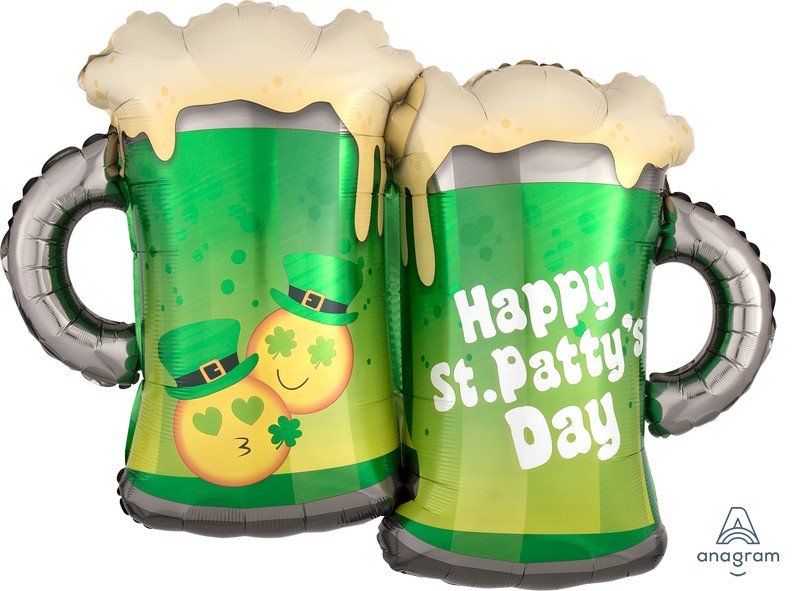 St Patricks Day Shape Mugs