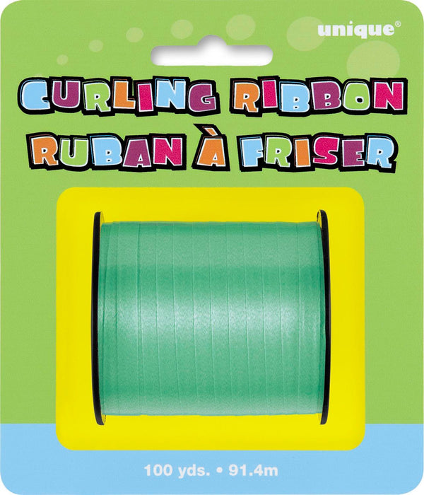 Balloon Ribbon - Curling Ribbon | Emerald Green