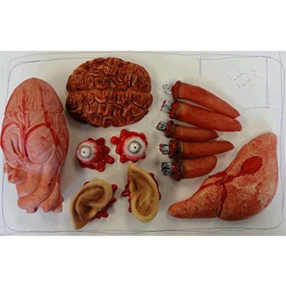 Fake Body Parts Value Pack Decoration