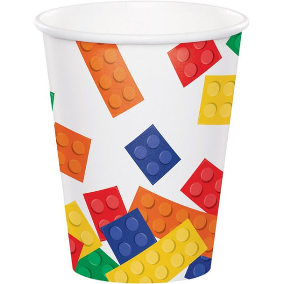 Lego / Block Party Cups Pk8