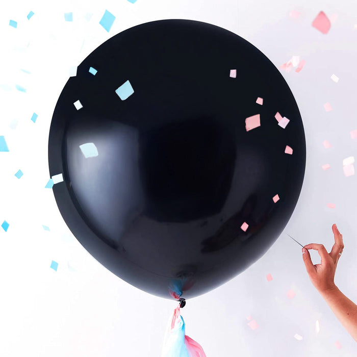 Gender Reveal Balloon - Black