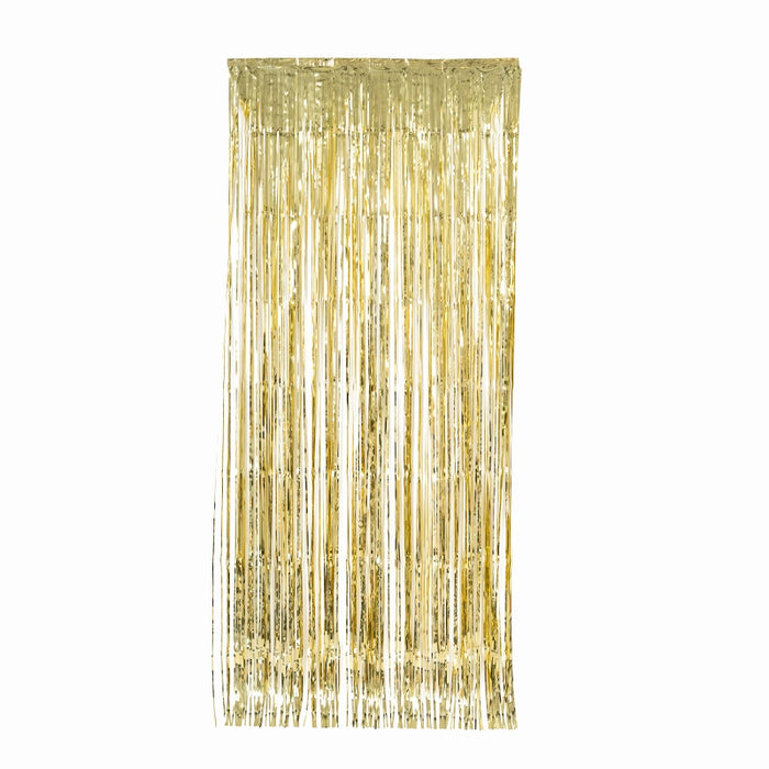 Door Curtain Metallic Gold FS