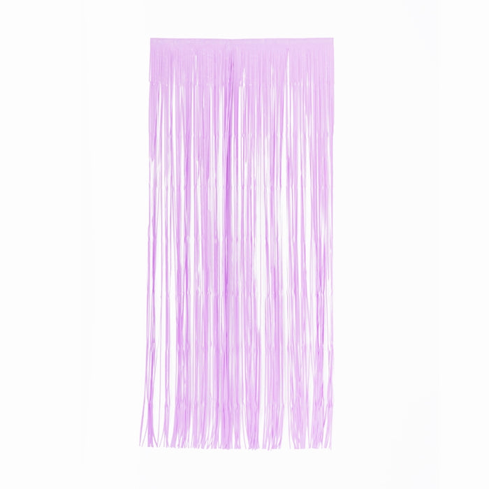 Door Curtain Pastel Lilac