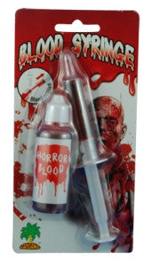 Horror Blood w/Bloody Syringe