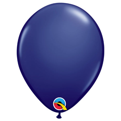 Navy | 5" Balloons | Pack | Flat