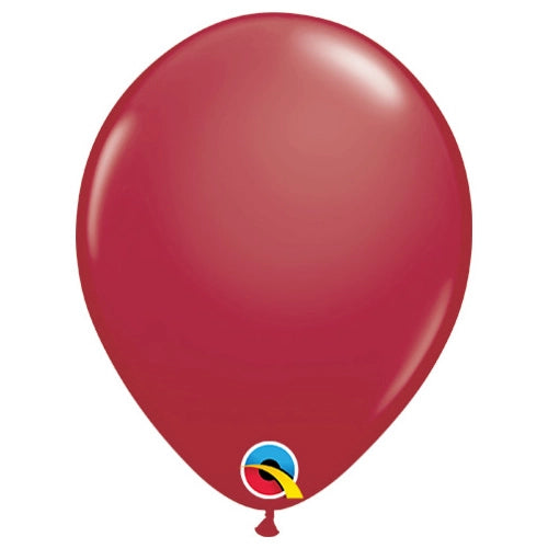Maroon | 5" Balloons | Pack | Flat