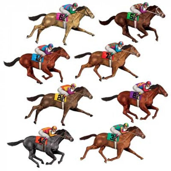 Race Horse Wall Decorations