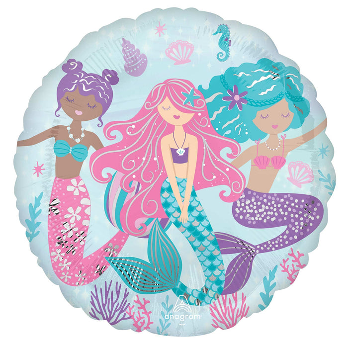 Shimmering Mermaid Balloon/Bouquet