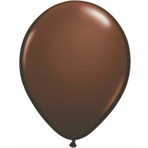 Chocolate Brown | 5" Balloons | Pack | Flat