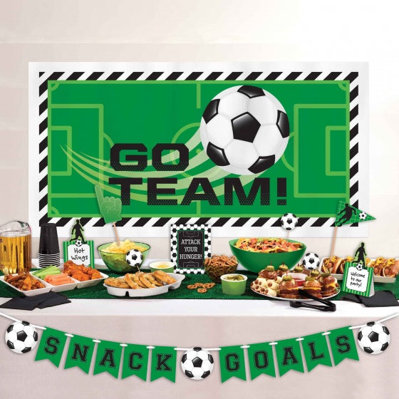 Soccer Buffet Decorating Kit