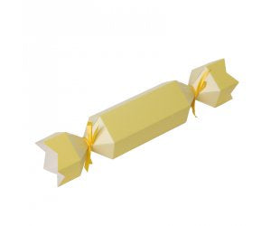 Pastel Yellow Bon Bon Party Favours Pk10