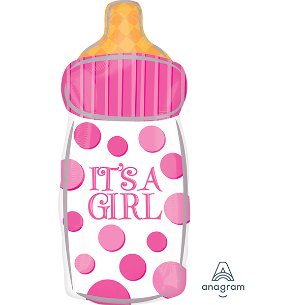 Its A Girl - Bottle Foil