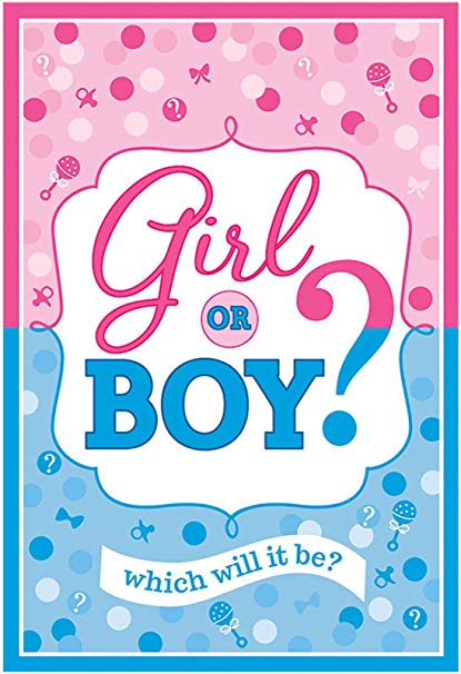 Girl or Boy Invitation Pk8