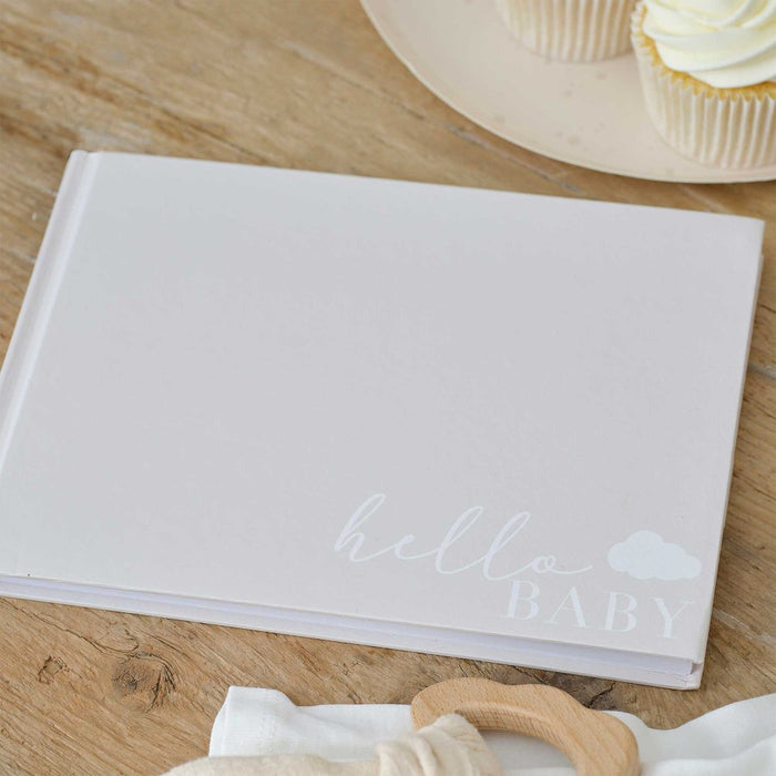 Hello Baby Shower Guest Book