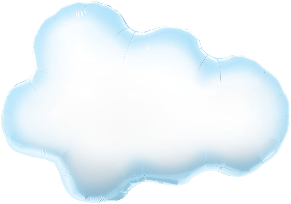 Cloud Balloon Shape - Helium Filled or Flat
