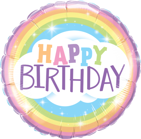 Happy Birthday Pastel Balloon / Bouquet