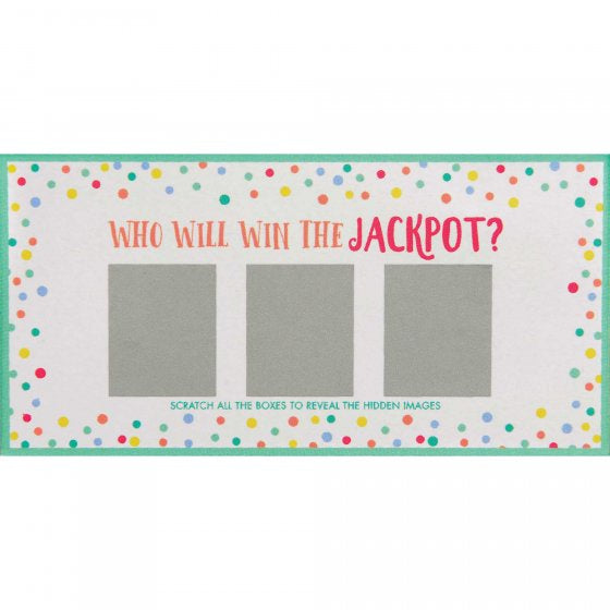 Baby Shower Scratch Off Cards