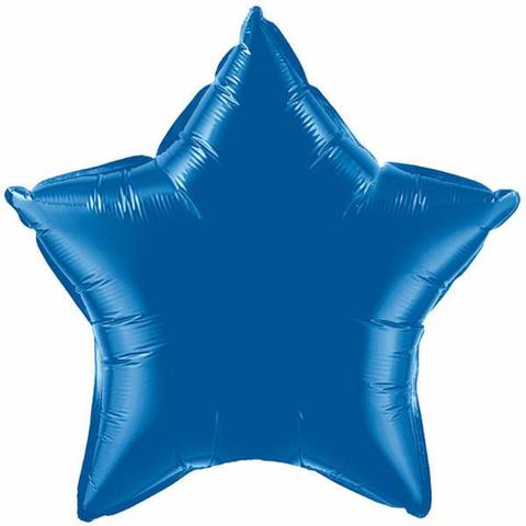 Dark Blue Star Balloon Foil