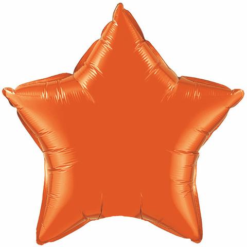 Orange Star Balloon Foil