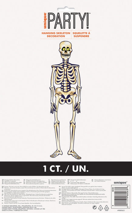 Hanging Skeleton 89cm