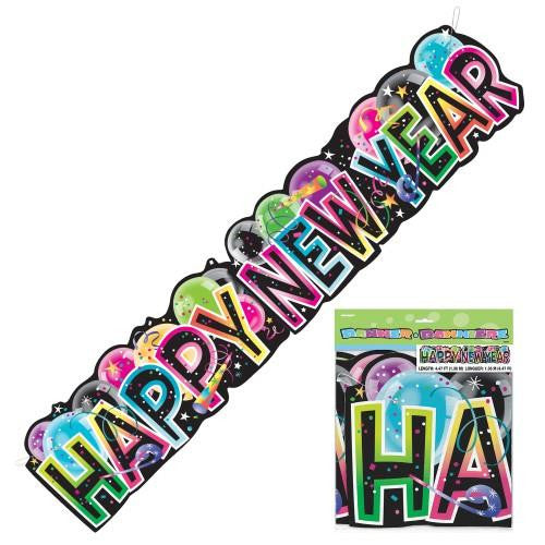 Happy New Year Banner - Bright