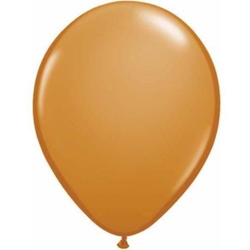 Mocha | 5" Balloons | Pack | Flat