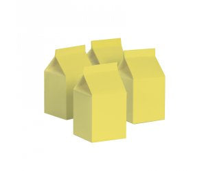 Pastel Yellow Milk Box Pk10