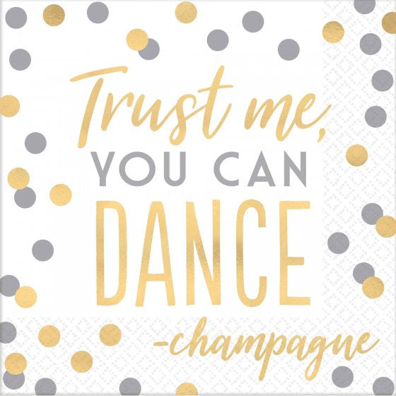 Trust Me You can Dance Lunch Napkins
