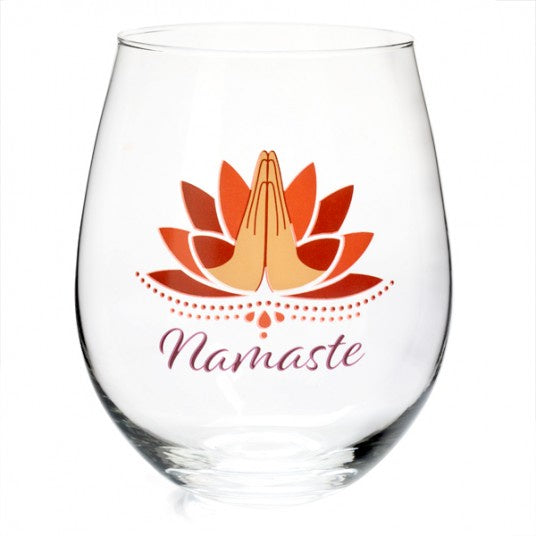 Namaste Stemless Wine Glass