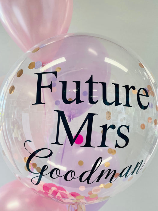Bridal shower Custom Balloon - Choose Your Colours