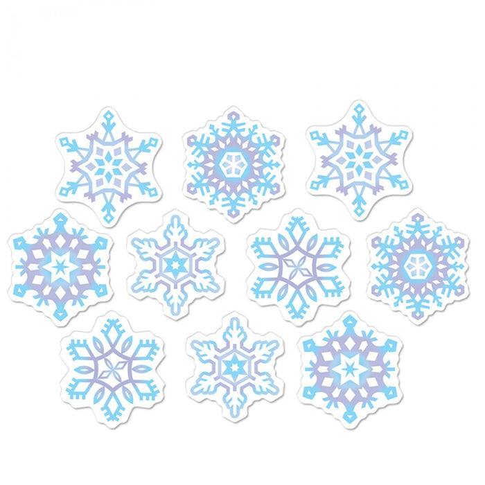 Snowflakes Cutouts Mini PK10