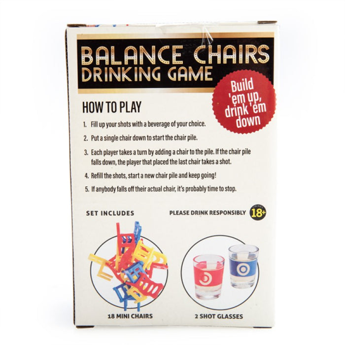 Drinking Game - Balance Chairs