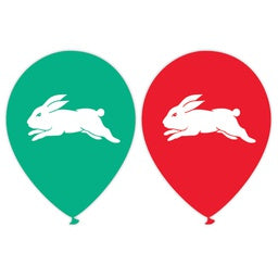 Rabbitohs Printed Balloons | NRL Balloons Pack of 10